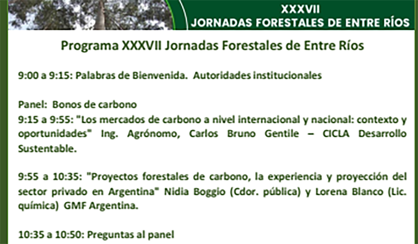 jornadas forestales programa