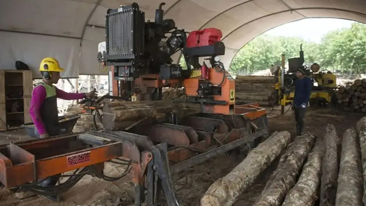 Entre Ríos aserraderos fundidos