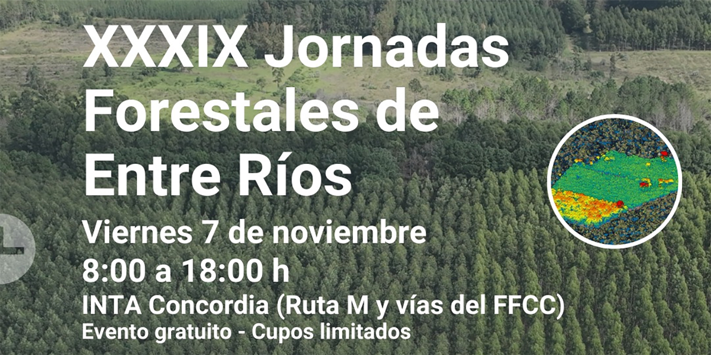 XXXIX Jornadas Forestales de Entre Ríos se realizarán el 7 de noviembre jornadas forestales entre ríos