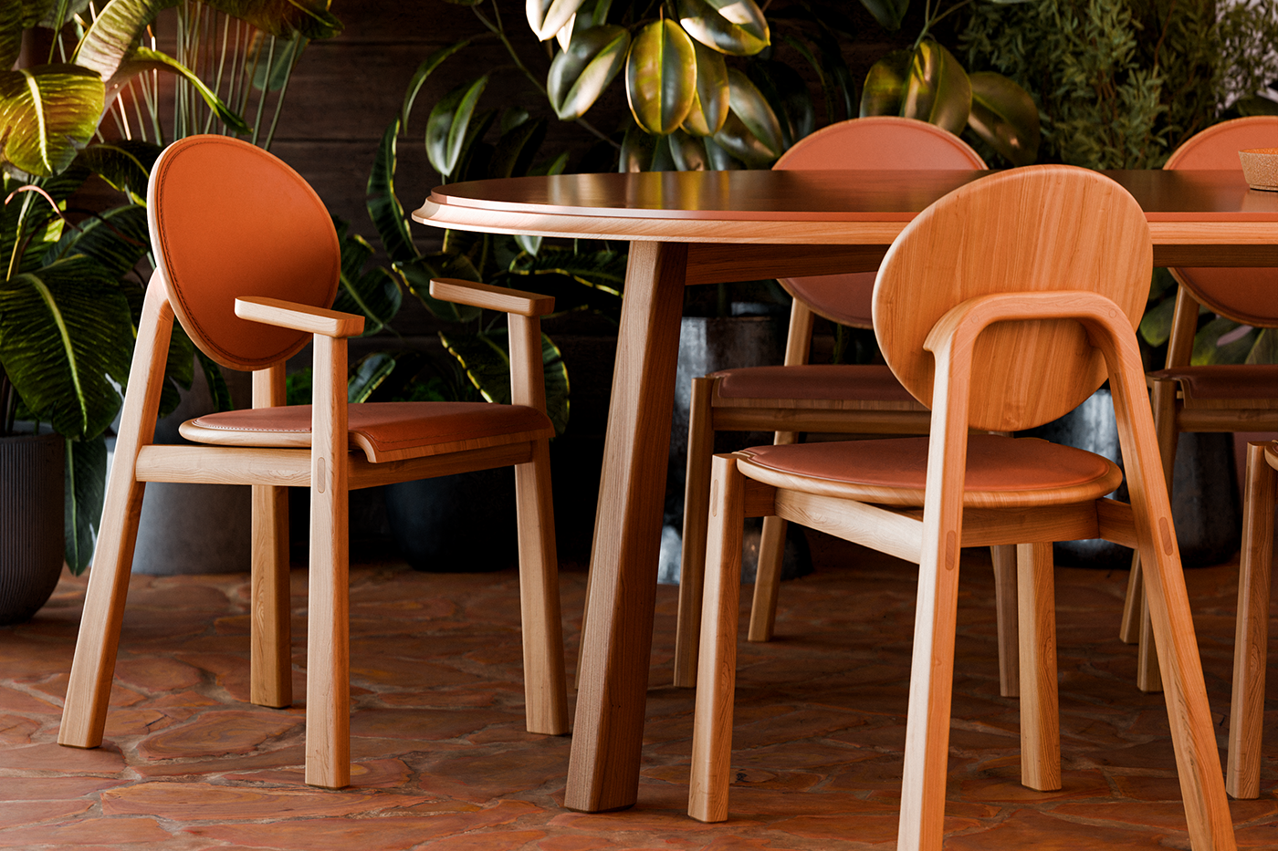 Silla en paraíso Raíces