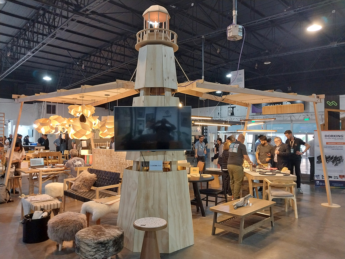 Freely anteojos marco de madera