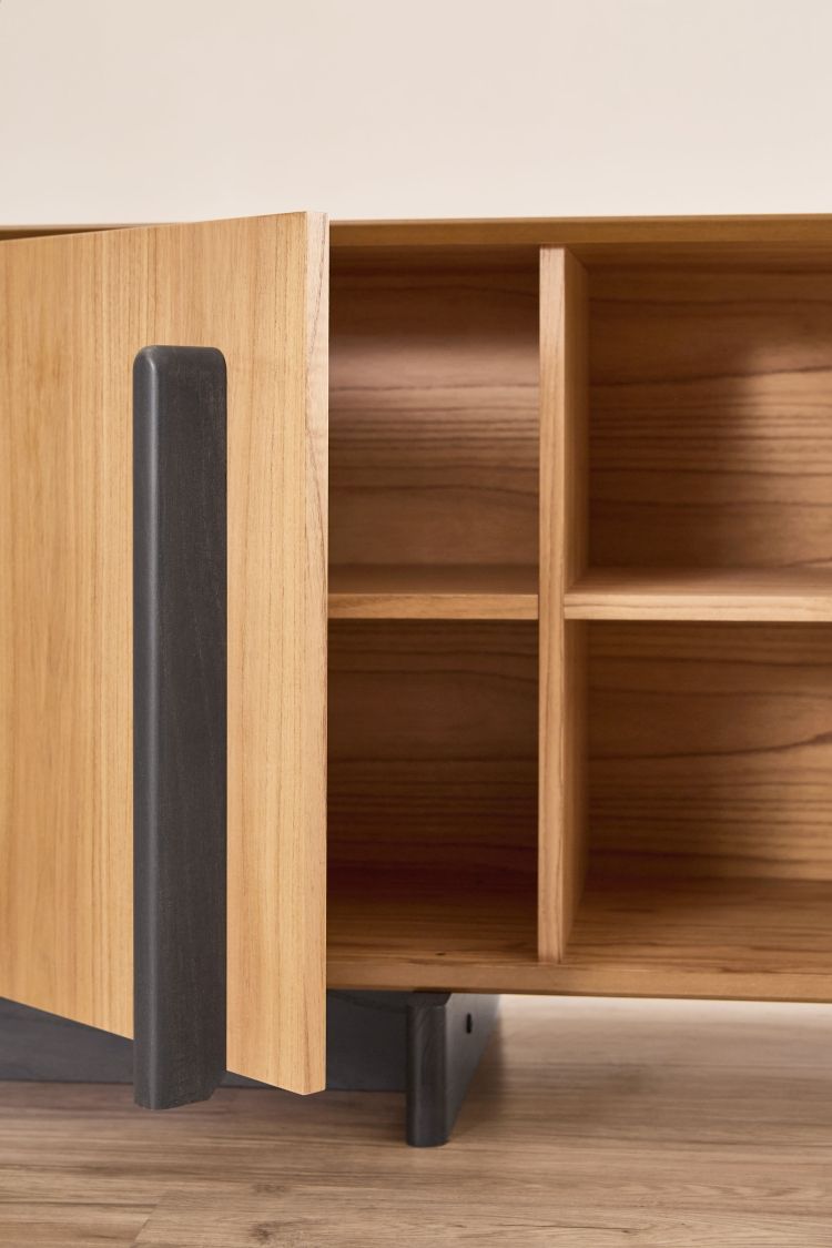 Rack Rubik Madera y Mueble