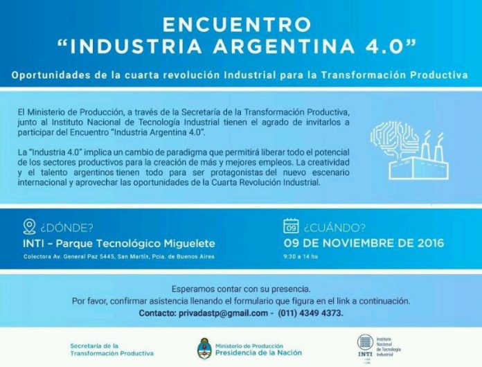 Encuentro a Industria Argentina 4.0