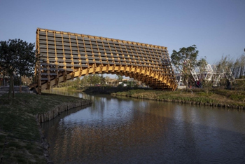 Puentes de madera huella de carbono 
