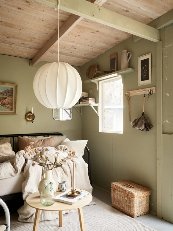 Suecia cabaña con huerto 