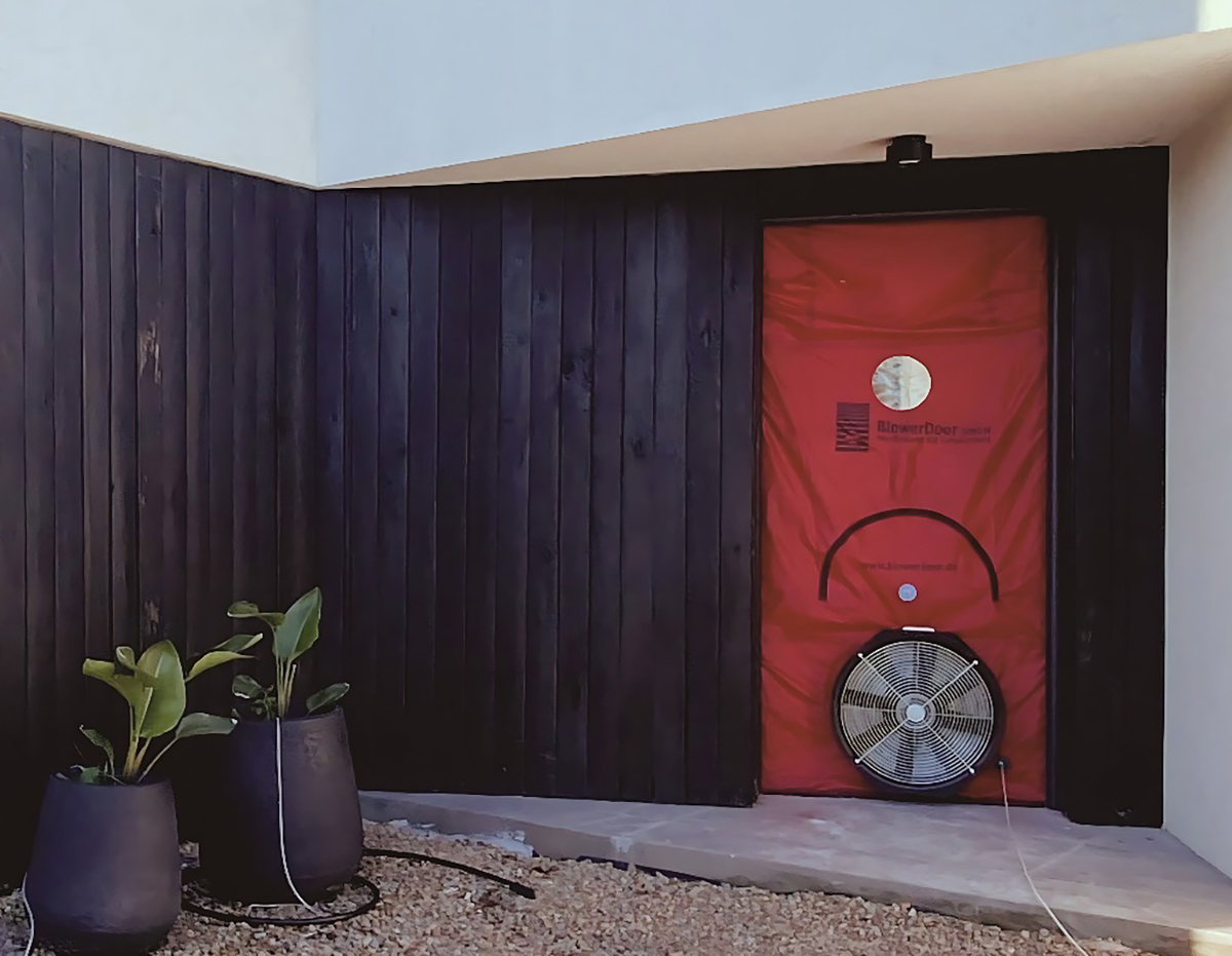 La vivienda de Los Cardales está en proceso de certificación.